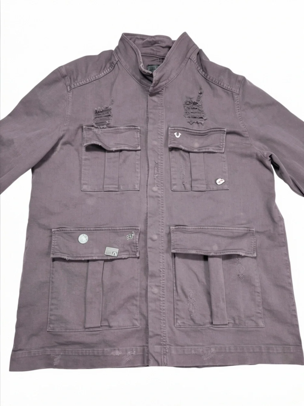 True Religion military jacket